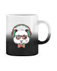 puodelis Hipster panda puodelis Hipster panda